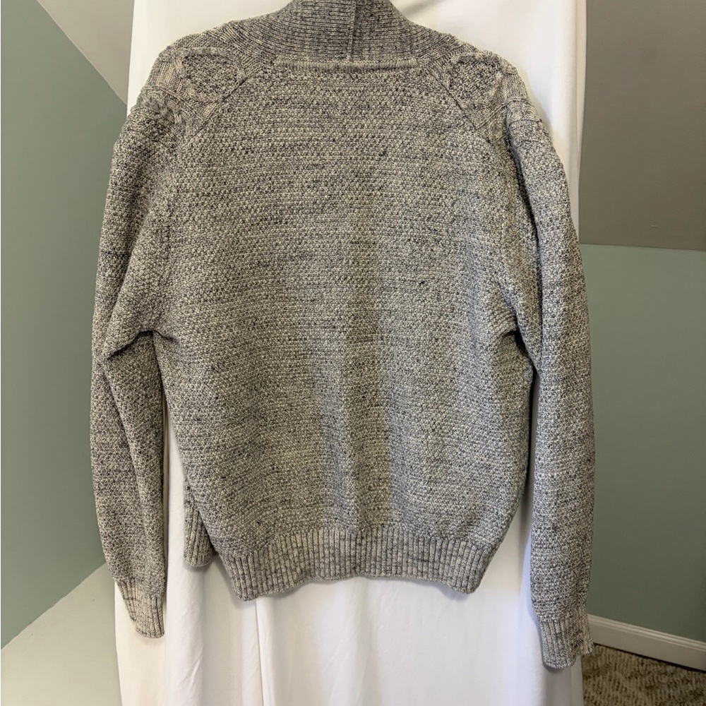 GAP Heather Gray Knit Sweater Womens size Large - Picture 5 of 8